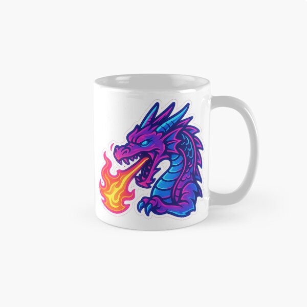 Item preview, Fire-Breathing Dragon designed and sold by Throwback Trends.