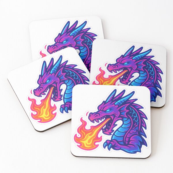 Item preview, Fire-Breathing Dragon designed and sold by Throwback Trends.