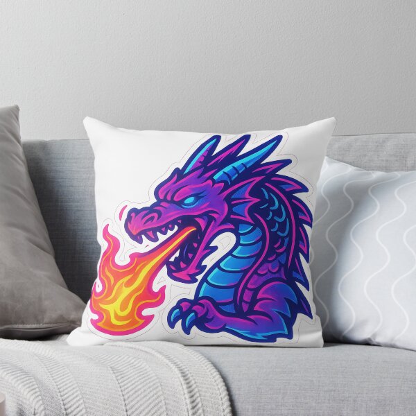 Item preview, Fire-Breathing Dragon designed and sold by Throwback Trends.