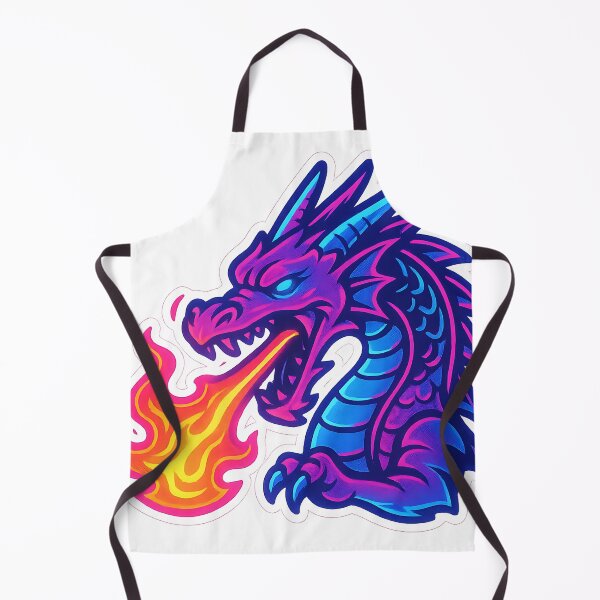 Item preview, Fire-Breathing Dragon designed and sold by Throwback Trends.