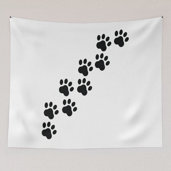 Item preview, Paw Print Sticker designed and sold by stylishsketcher.