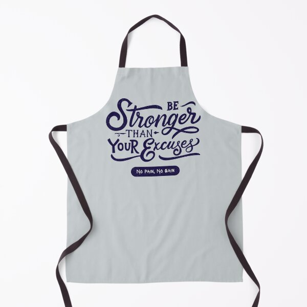 Item preview, Be Stronger Than Your Excuses, "No Pain No Gain" designed and sold by Moso1879.