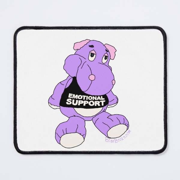 Item preview, Emotional Support Puffalump Hippo designed and sold by Paintbrushbetty.