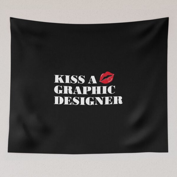 Item preview, Support The Arts. Kiss a Graphic Designer! designed and sold by paulo silveira.