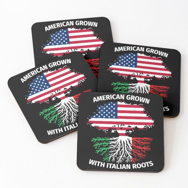 Item preview, American Grown with Italian Roots designed and sold by blacksnowcomics.
