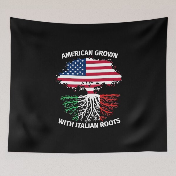 Item preview, American Grown with Italian Roots designed and sold by blacksnowcomics.