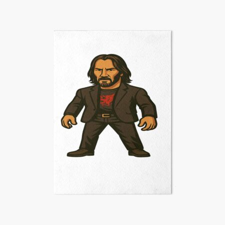 Item preview, Mini-Keanu-Reeves-Meme designed and sold by YonizaStudio.
