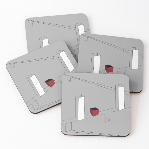 Item preview, Squares Thin Thick Nº3 - Black on White...or gray designed and sold by MoN-TheSign.