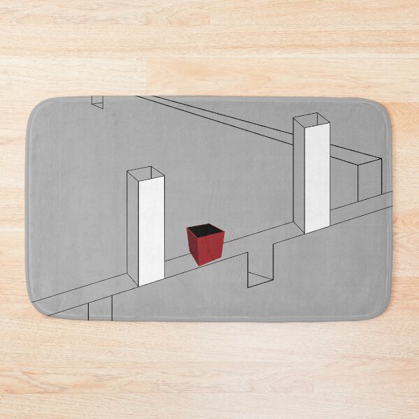 Item preview, Squares Thin Thick Nº3 - Black on White...or gray designed and sold by MoN-TheSign.
