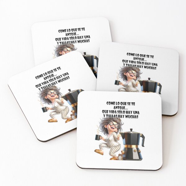 Item preview, Frase Divertida – Mujer Feliz con Café en Pijama designed and sold by unikkk.
