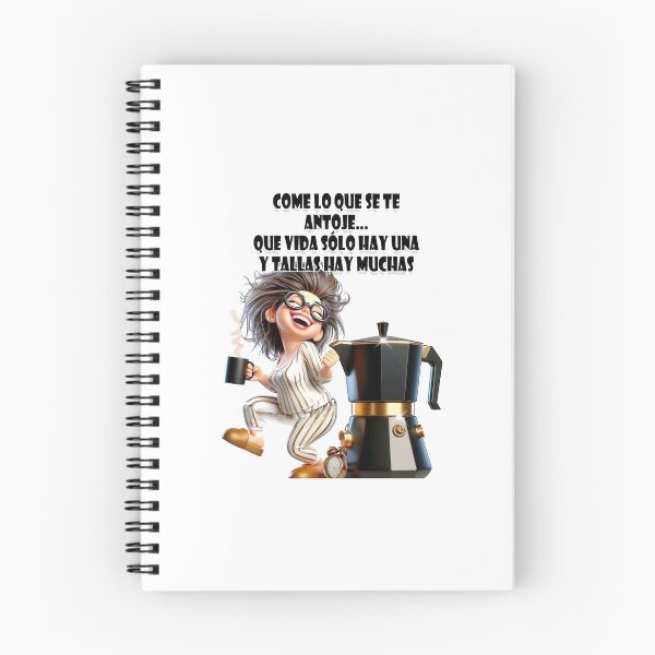 Item preview, Frase Divertida – Mujer Feliz con Café en Pijama designed and sold by unikkk.
