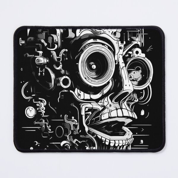 Item preview, Fracture Alloy Skull Art designed and sold by robertmullineux.