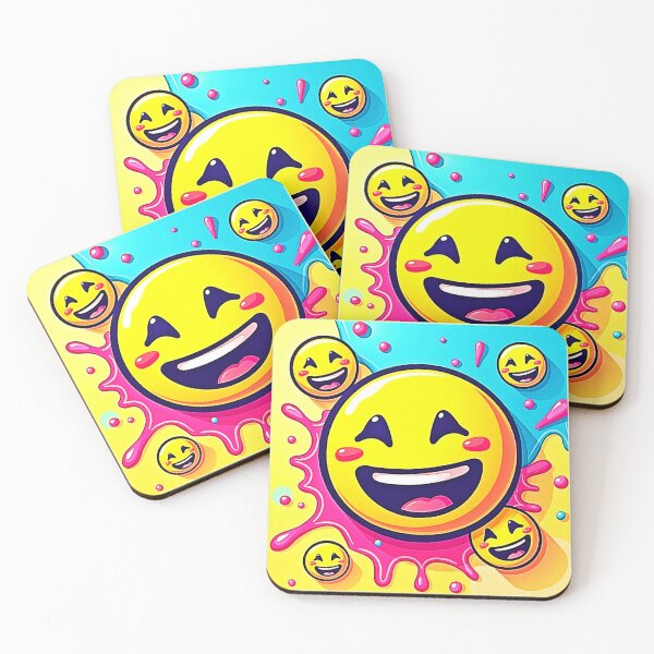 Item preview, Laughing Emoji Splash Party designed and sold by Health And Fitness Posts e-Store.