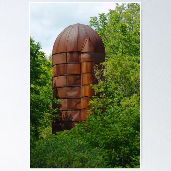 Vista previa del artículo con la obra «Rusty Silo», diseñado y vendido por ianturton.