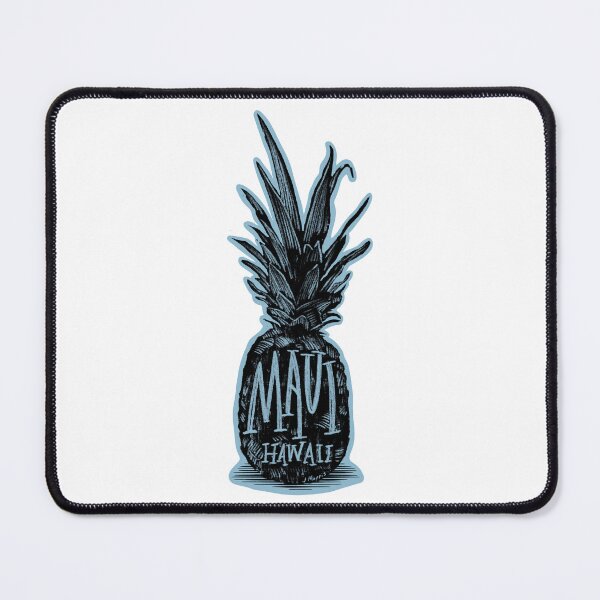 Item preview, Maui Hawaii Pineapple Label designed and sold by John Morris Illustration.