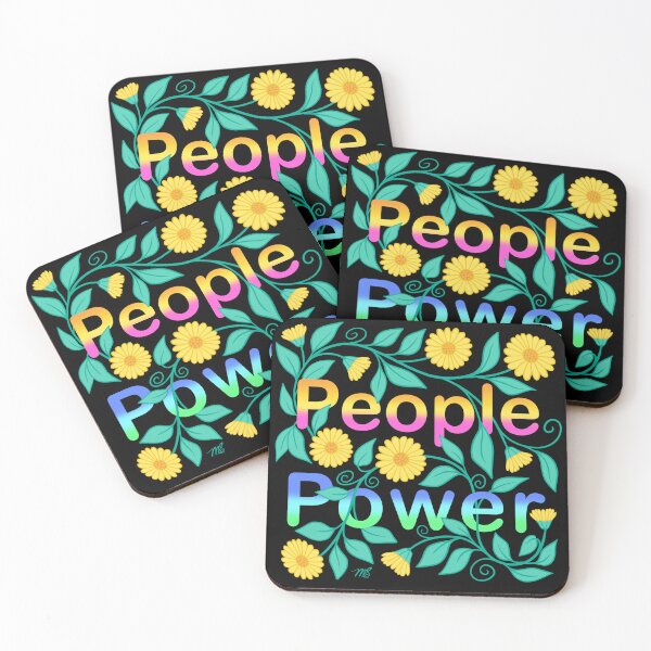 Item preview, People Power floral designed and sold by MarySchwindt.
