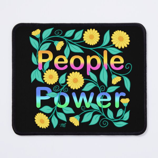 Item preview, People Power floral designed and sold by MarySchwindt.