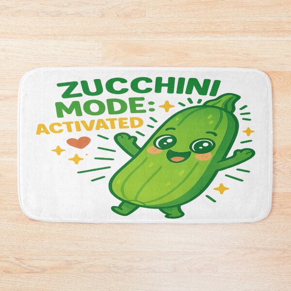 Item preview, Zucchini Mode: Activated – Cute Queerplatonic Pride Design designed and sold by Rajasekar.