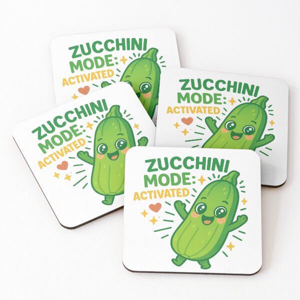 Item preview, Zucchini Mode: Activated – Cute Queerplatonic Pride Design designed and sold by Rajasekar.