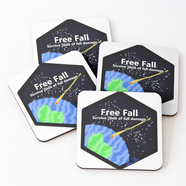 Item preview, D&D Achievement: Free Fall designed and sold by ptexp.