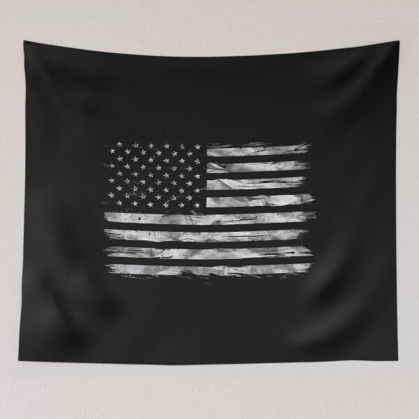 Item preview, US Flag America Vintage Patriotic 4th of July designed and sold by FelineFrenzyArt.