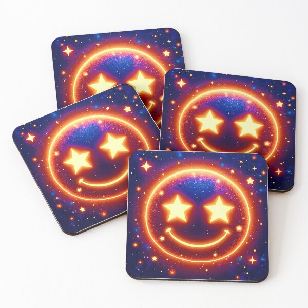 Item preview, Starry-Eyed Glow Emoji designed and sold by Health And Fitness Posts e-Store.