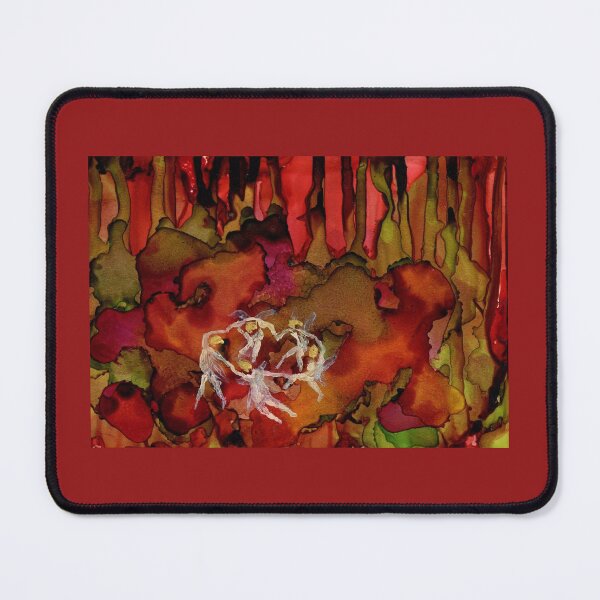 Item preview, Fairies Dancing in the Fabled Flame-Flecked Forest designed and sold by Linda Thorne.