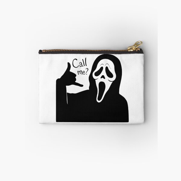 Item preview, Ghostface says "Call me?" - Funny Scream Movie Design designed and sold by AliKwStore.