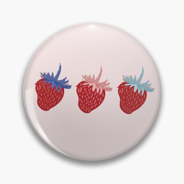 Item preview, 3 Strawberries in a Row designed and sold by LauraCoxArt.
