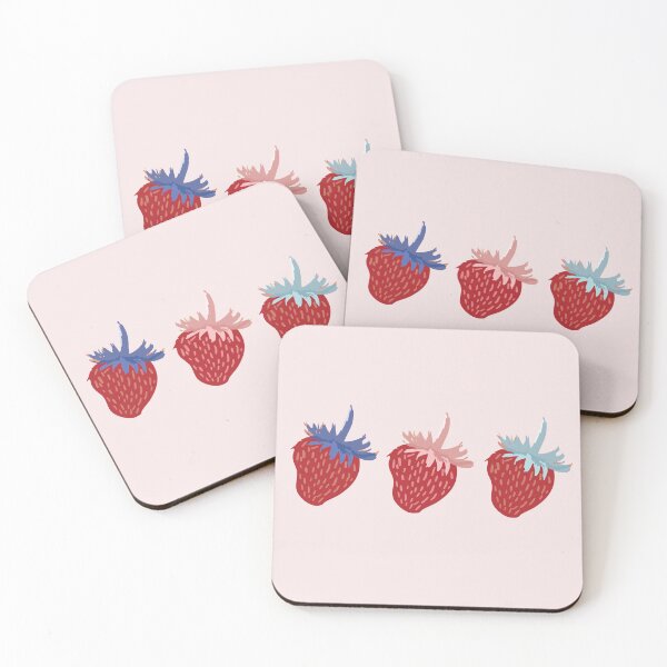 Item preview, 3 Strawberries in a Row designed and sold by LauraCoxArt.