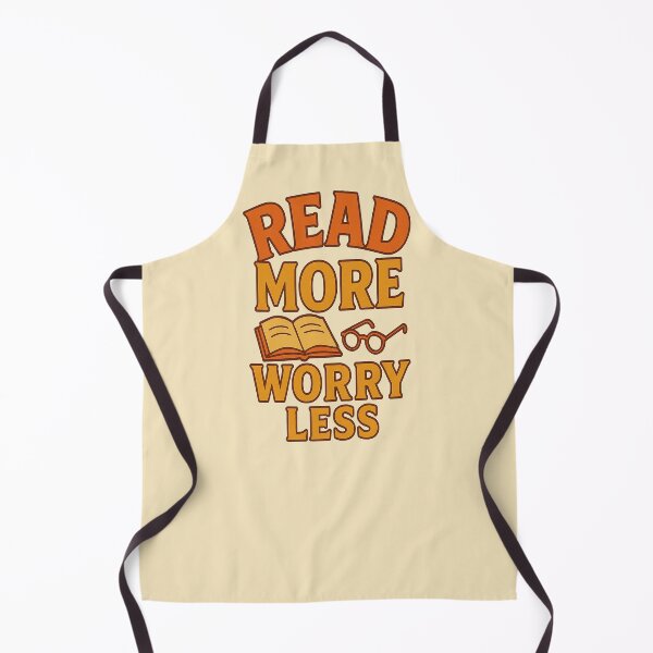 Item preview, Book Lovers Motto Read More Worry Less designed and sold by Glimmersmith.