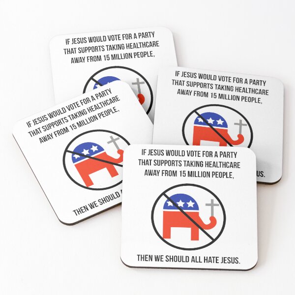 Item preview, Would Jesus really vote for this? designed and sold by Rachel the Artist .