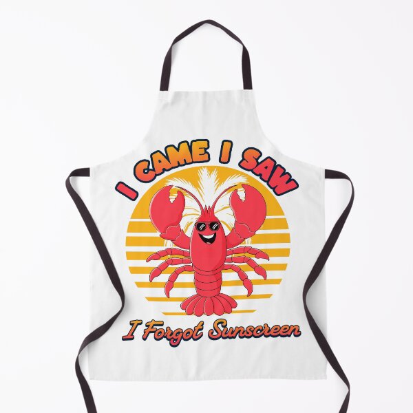 Item preview, Red Lobster Sunburn - I Came I Saw I Forgot Sunscreen designed and sold by WarmDaysDesigns.