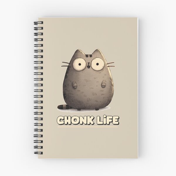Item preview, Chonk Life fat cat designed and sold by FatBirdie.