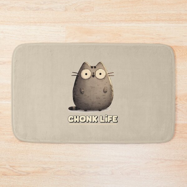 Item preview, Chonk Life fat cat designed and sold by FatBirdie.
