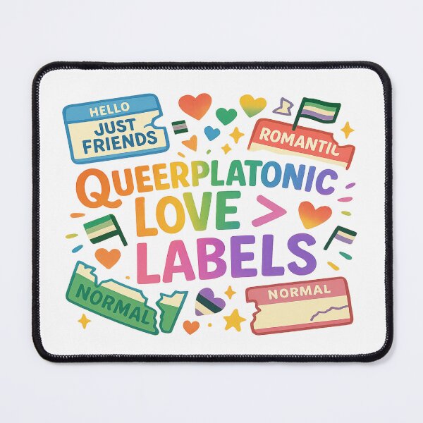 Item preview, Queerplatonic Love > Labels – QPR Pride Design designed and sold by Rajasekar.
