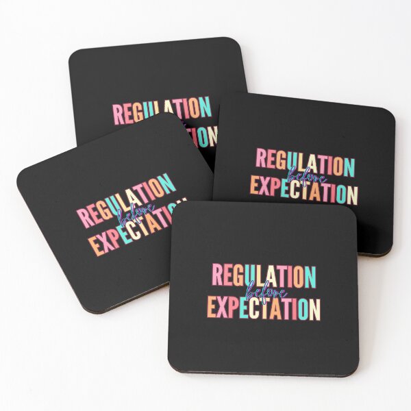 Item preview, Regulation Before Expectation Neurodiversity Affirming designed and sold by belladesign7.