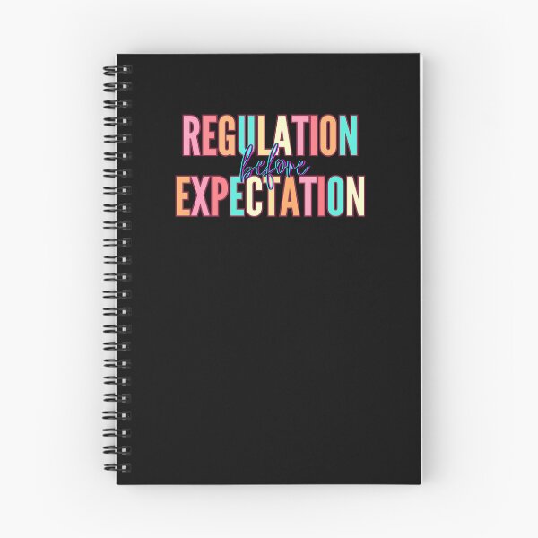Item preview, Regulation Before Expectation Neurodiversity Affirming designed and sold by belladesign7.