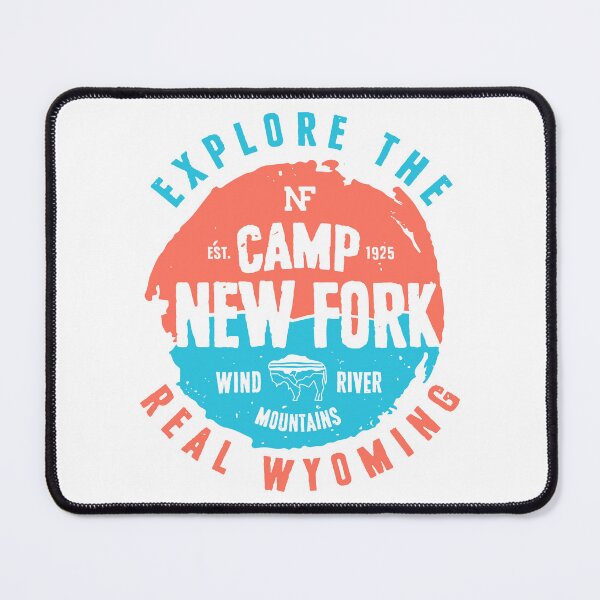 Item preview, Camp New Fork B.S.A. - Explore the Real Wyoming designed and sold by tjdayley.
