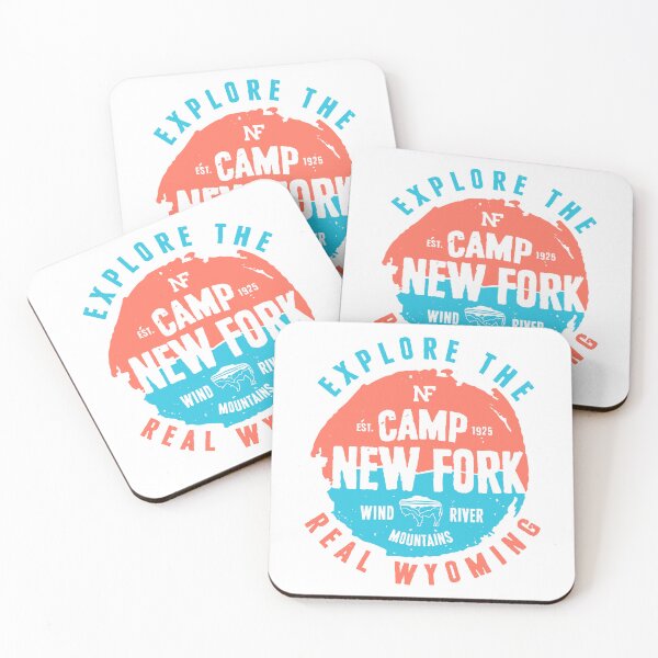 Item preview, Camp New Fork B.S.A. - Explore the Real Wyoming designed and sold by tjdayley.