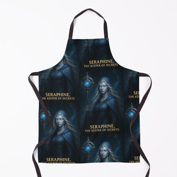 Item preview, Seraphine the Keeper of Secrets – Guardian of Eternium Fantasy Art designed and sold by KMChronicles.