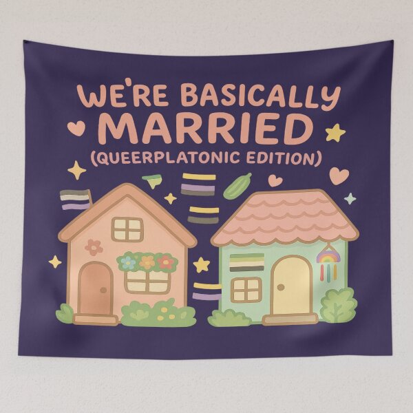 Item preview, Basically Married – Queerplatonic Edition designed and sold by Rajasekar.