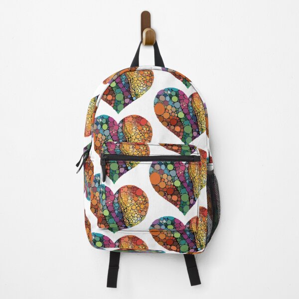 Item preview, Colorful Dot Art Heart Design – Vibrant Abstract Love Artwork designed and sold by PnrArtDesign.
