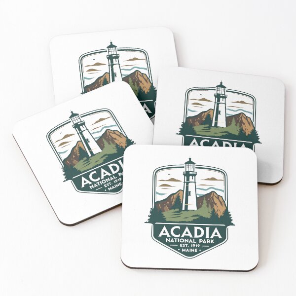 Item preview, Acadia National Park - Maine - United States  designed and sold by GoodOldVintage.