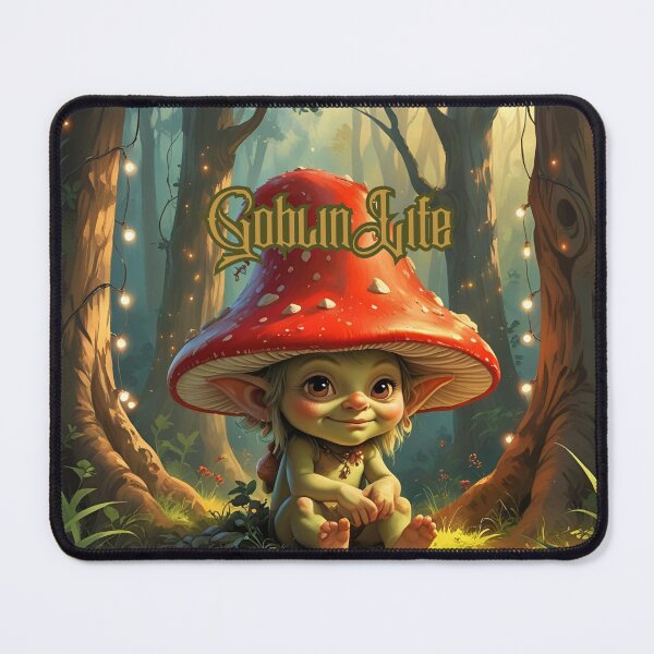 Item preview, Goblin Life: Baby Mushroom Goblinlet designed and sold by Edenglow Prints & Peculiars.