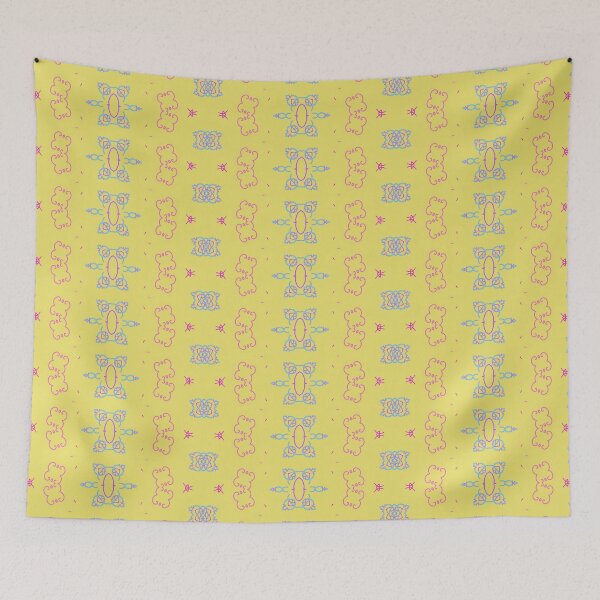 Item preview, Yellow Confetti Pattern designed and sold by Dawne's Designs.