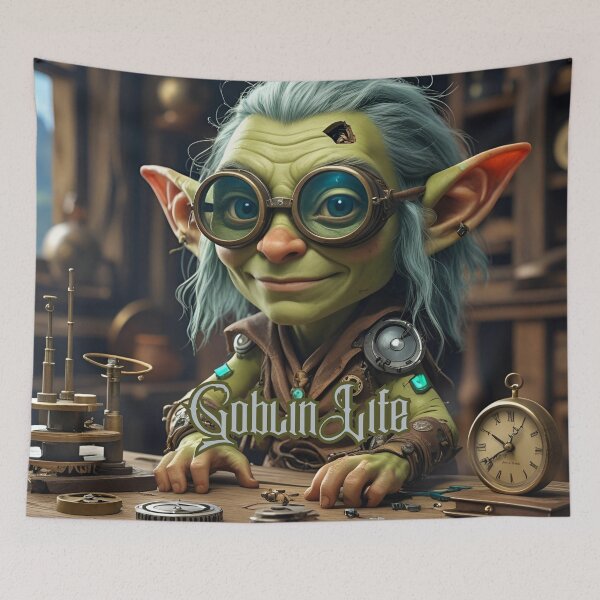 Item preview, Goblin Life:  Gadget Goblin designed and sold by Edenglow Prints & Peculiars.