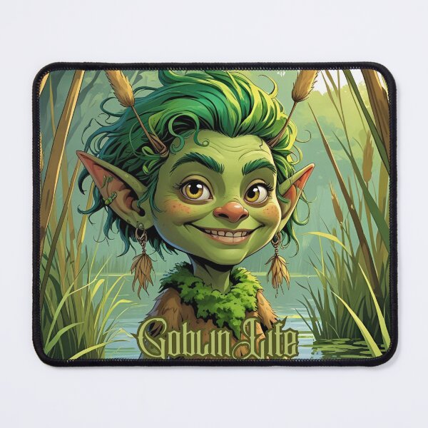 Item preview, Goblin Life: Bog-Born Goblin Girl designed and sold by Edenglow Prints & Peculiars.