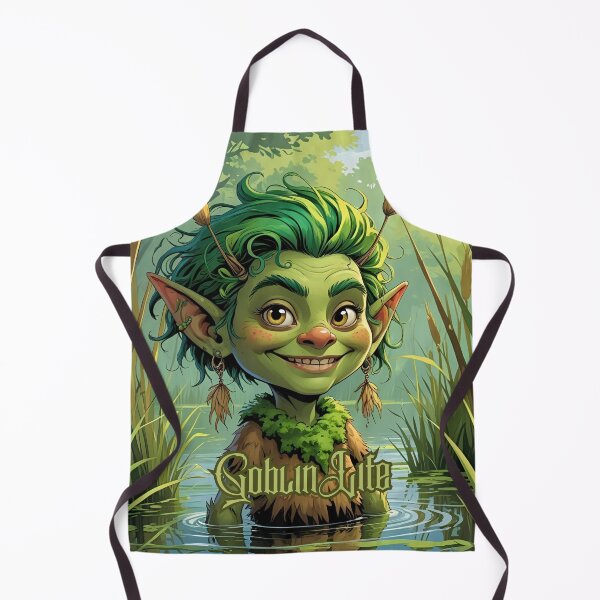Item preview, Goblin Life: Bog-Born Goblin Girl designed and sold by Edenglow Prints & Peculiars.