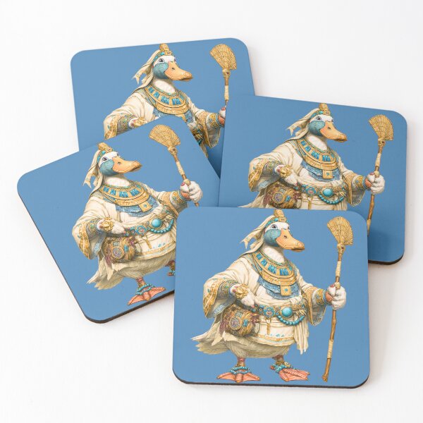 Item preview, Ancient Guardian Duck designed and sold by MYTHIC PEEL STICKERS.